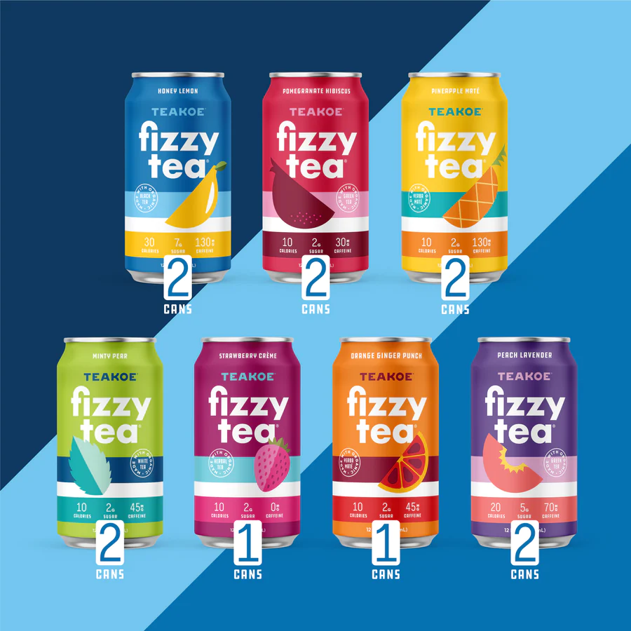 Beverage Packaging Innovation #05: Teakoe Fizzy Tea