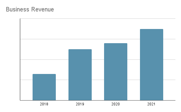 2021 business revenue 