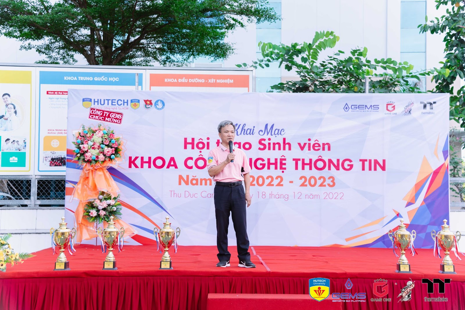 LỄ KHAI MẠC HỘI THAO KHOA CÔNG NGHỆ THÔNG TIN - IT HUTECH CHAMPIONSHIP 2022 9