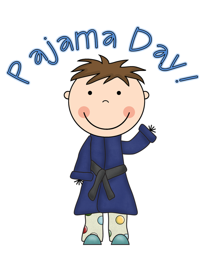 Pajama day at work clipart jpg