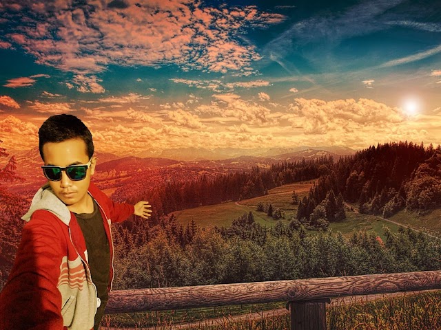 Cara Menggabungkan 2 Gambar Objek dan Background  Menggunakan Photoshop