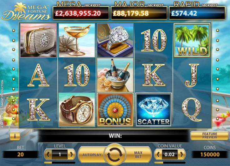 mega fortune slots not on gamstop