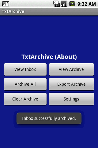 TxtArchive SMS Backup apk