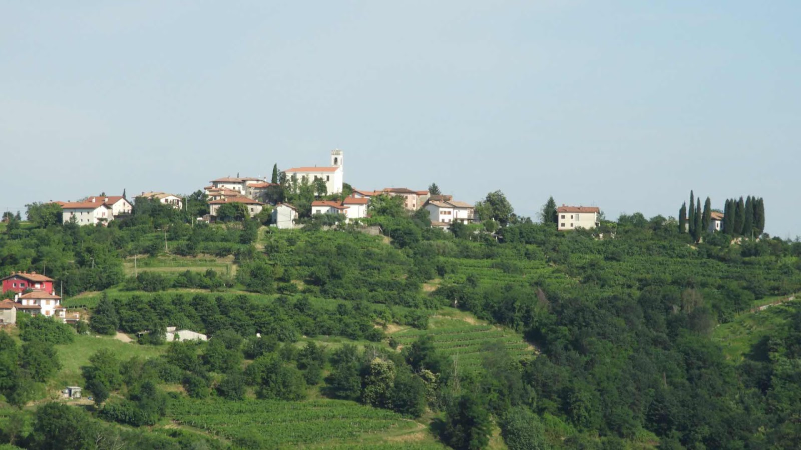 View from Dobrovo-Kozana - Slovenië
