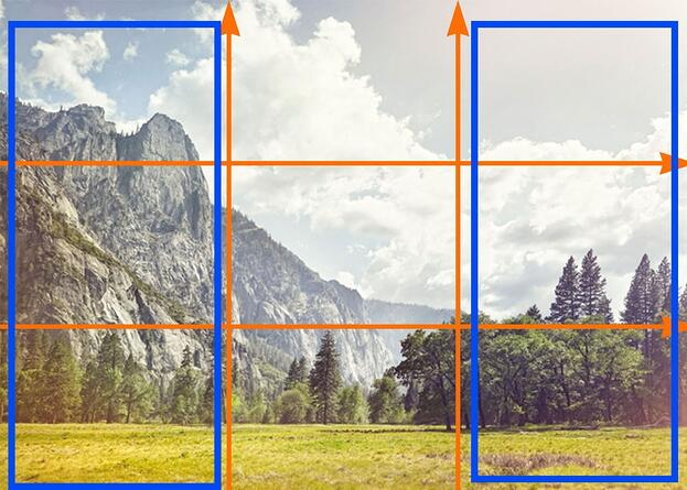 Rule of Thirds - Creating Lanes and Direction