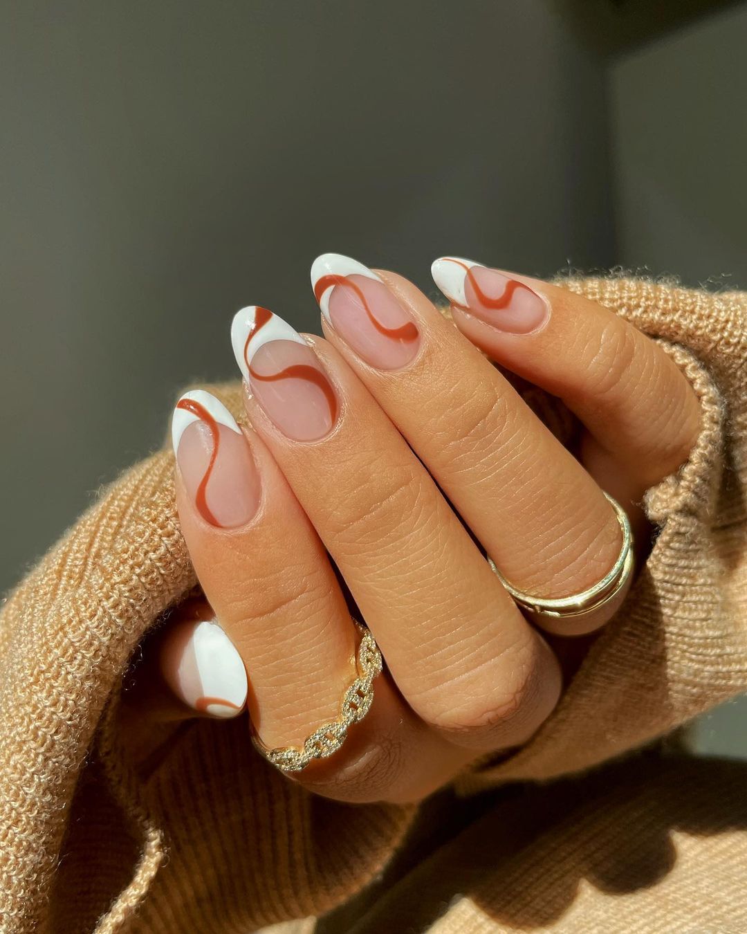 Iced Coffee Nails