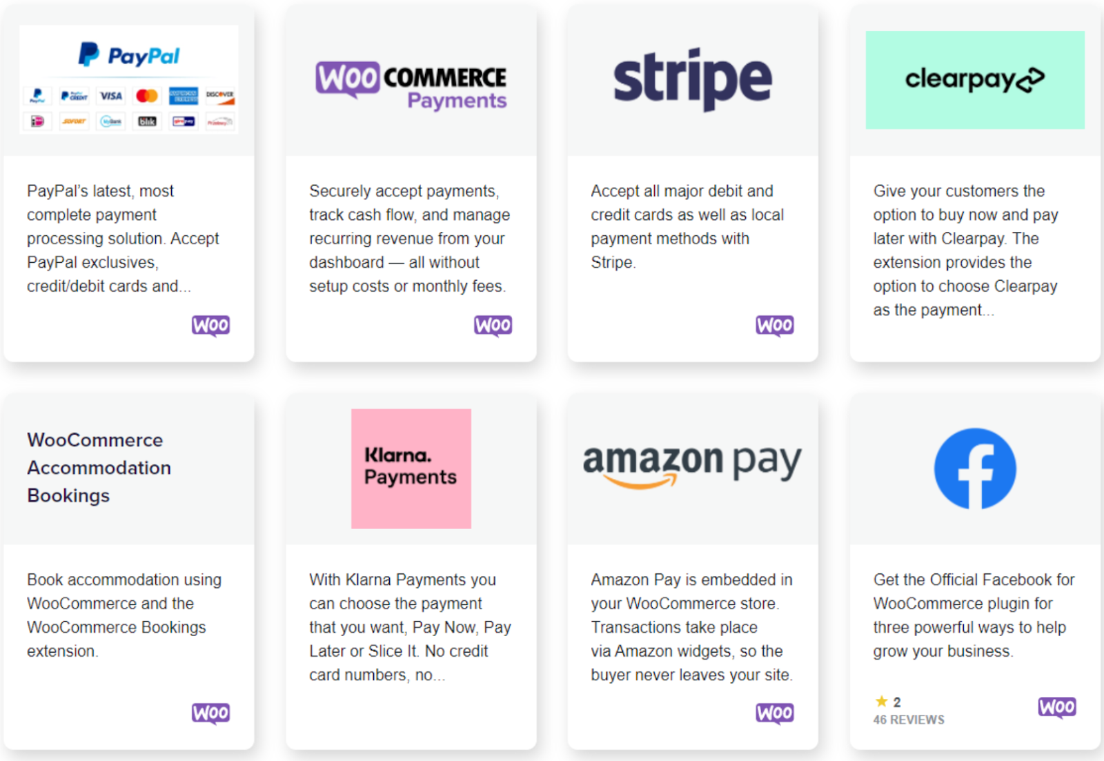 WooCommerce Extensions