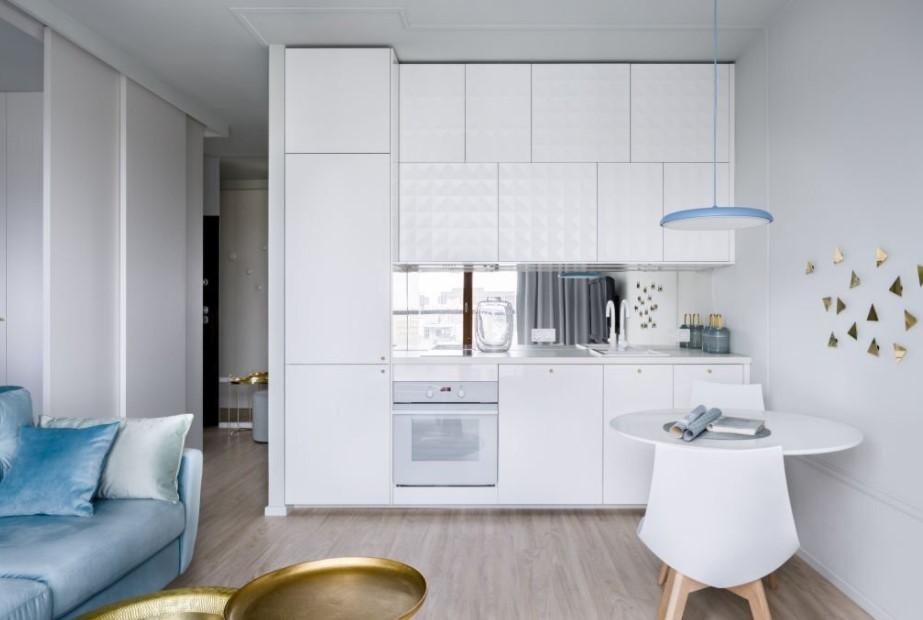 Modern Studio Apartment Kitchen Design