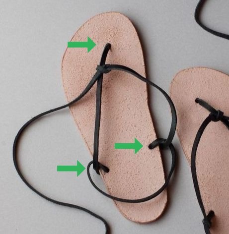 Návod na výrobu vlastních barefoot sandálků