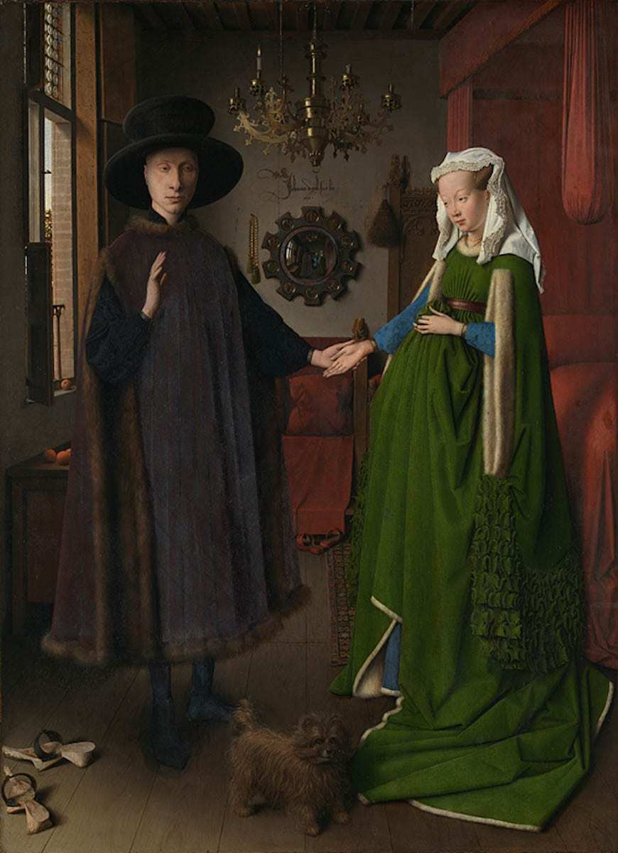 arnolfini wedding portrait jan van eyck