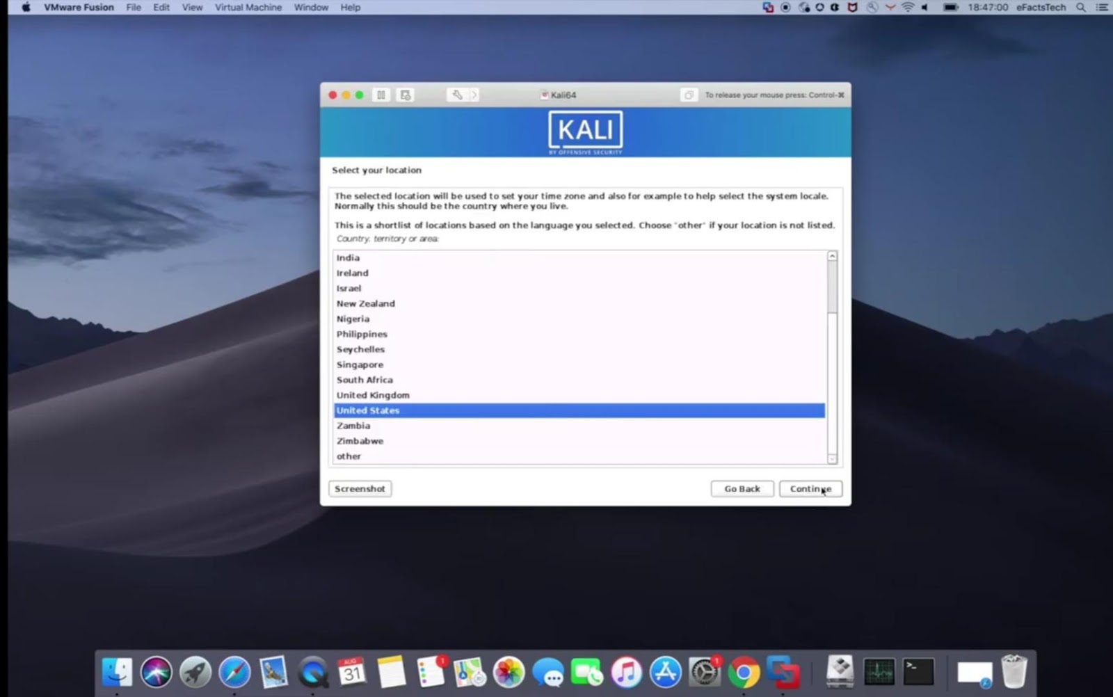 - How to install Kali Linux on Mac