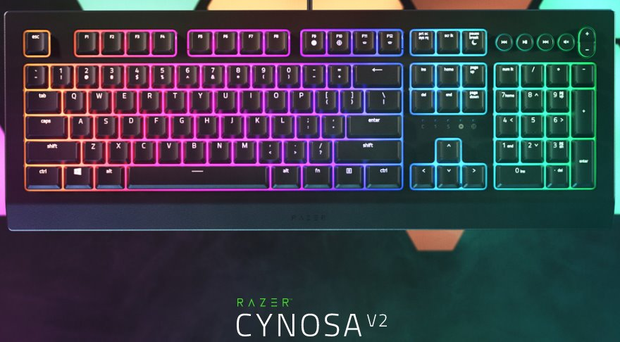 Review bàn phím gaming giá rẻ Razer Cynosa V2 Chroma
