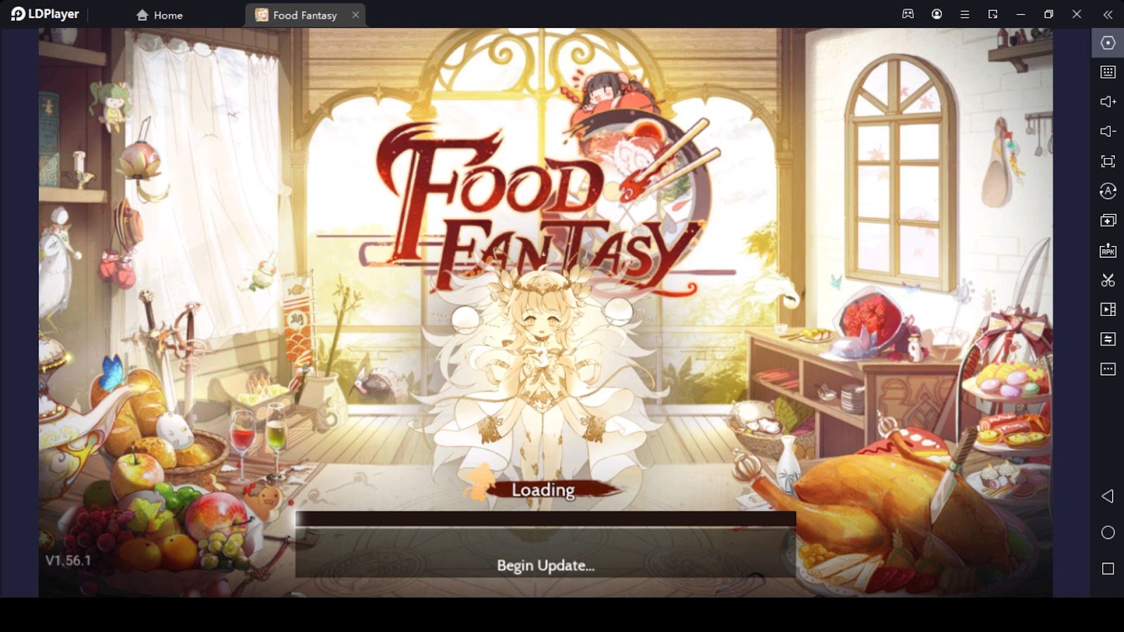 Food Fantasy mobile game