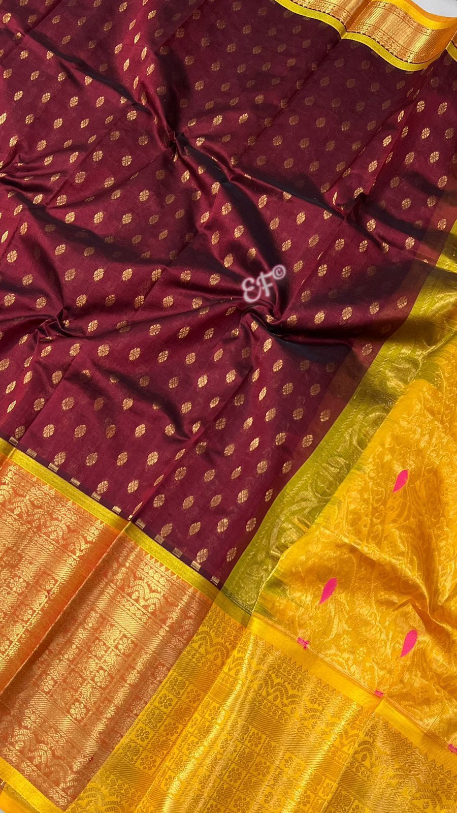 Pure Handloom Kanchi Kuppadam Sarees