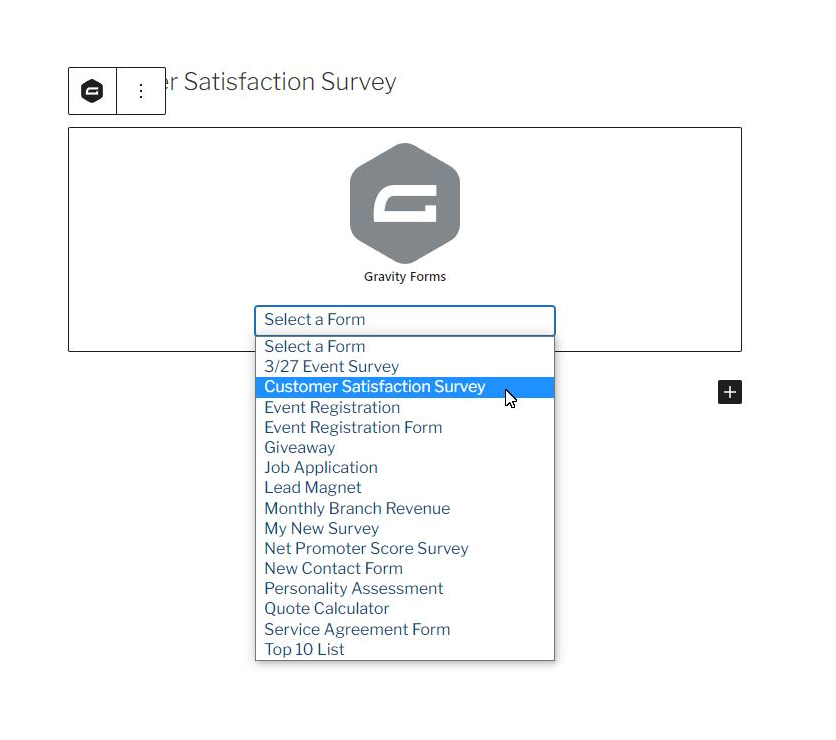 Customer satisfaction survey