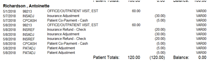 DAy Sheet by Patient Data