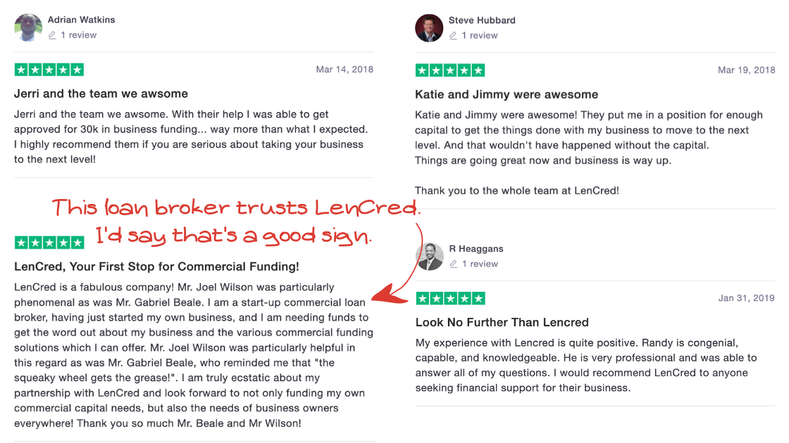 lencred review from loan broker