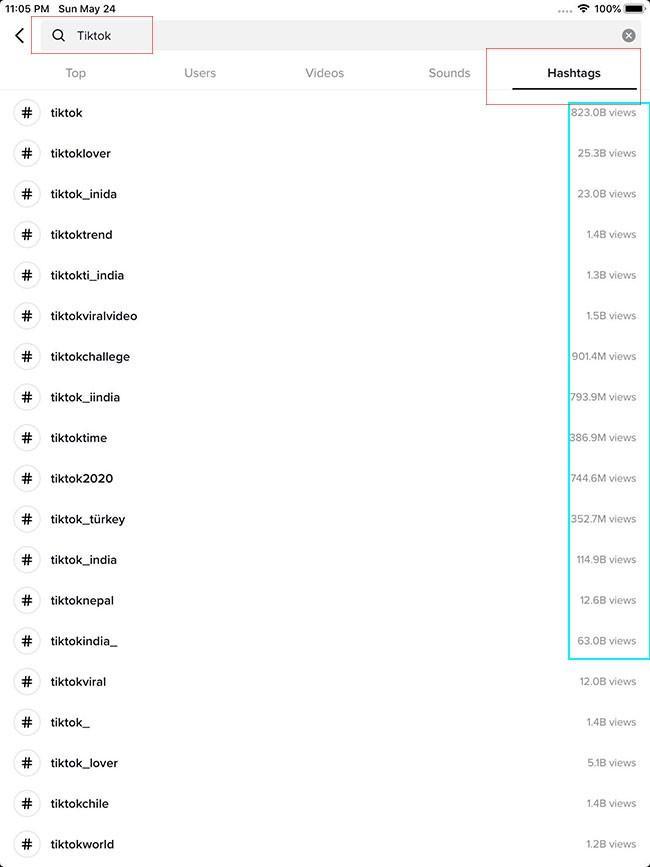 Most Searched Hashtags on TikTok | Hashtags on TikTok | One Search Pro Digital Marketing