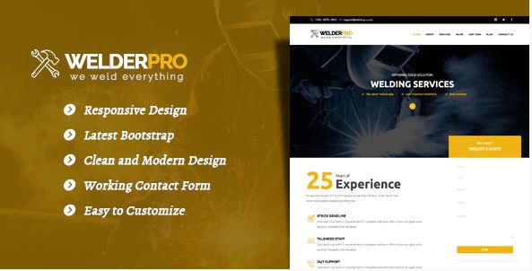 Collection of top WordPress themes 