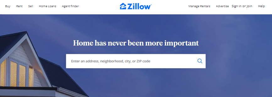 Zillow - real estate marketplace