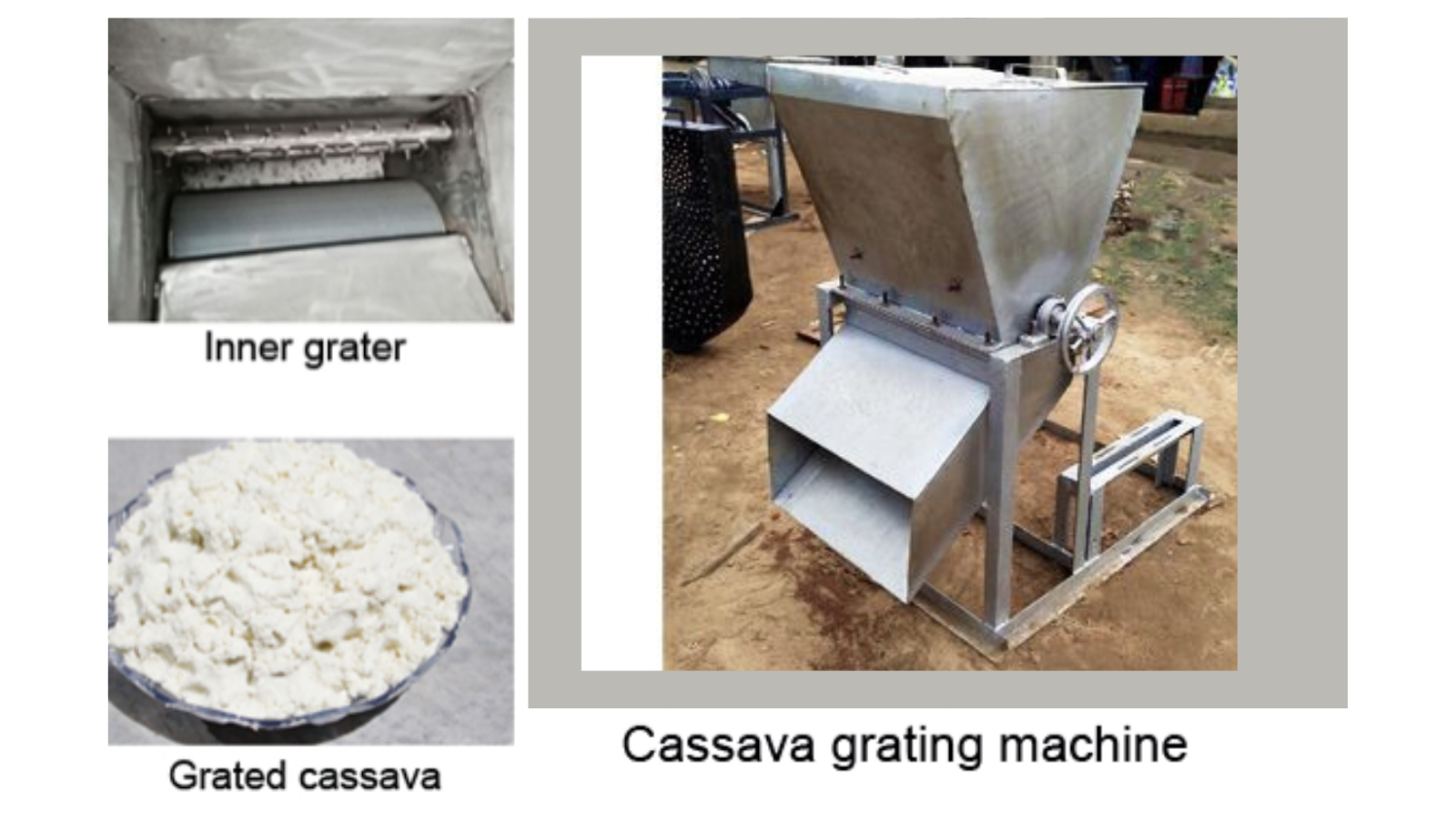 Buy online Cassava grater machine used in garri processing