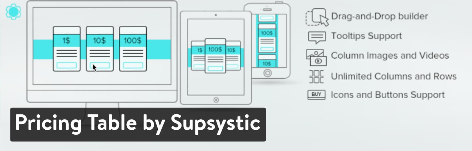 Bảng giá của Supsystic