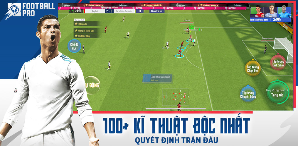 Football Pro VTC - Tựa game mới sắp ra mắt không thể bỏ qua cho các fans môn “thể thao vua”