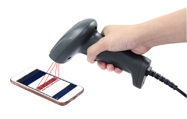 CCD image barcode scanner