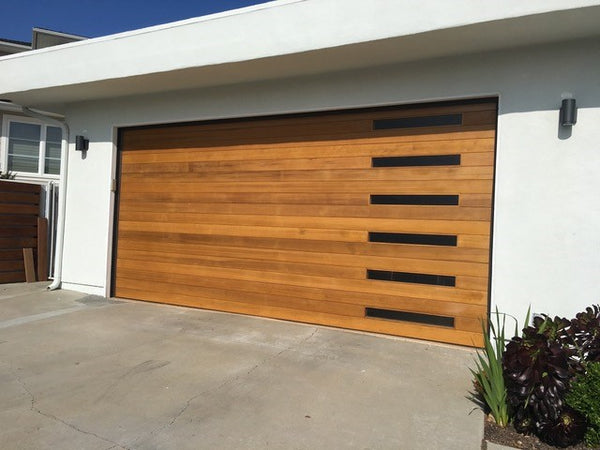 Modern Wood Garage Door For Your Home