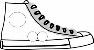 Image result for clip art tennis shoe