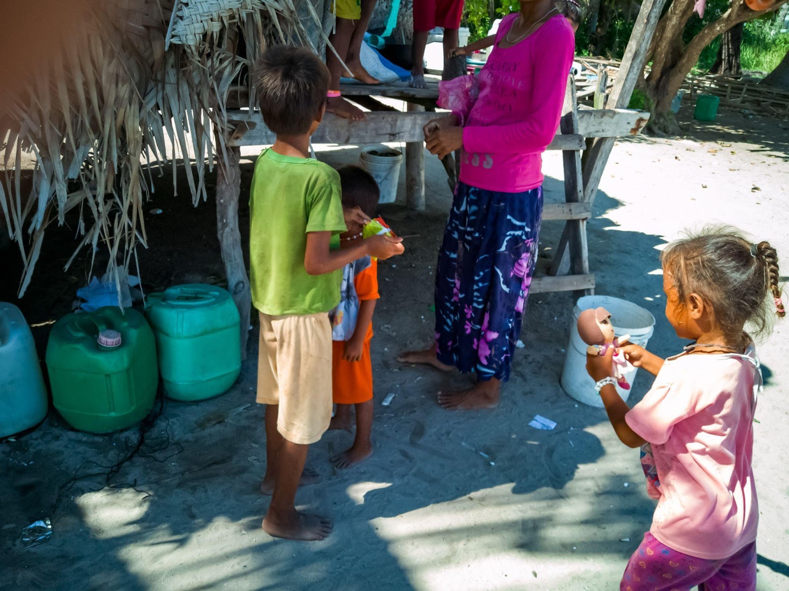 street children back at home