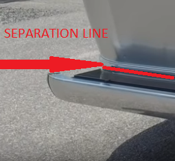airstream separation frame line