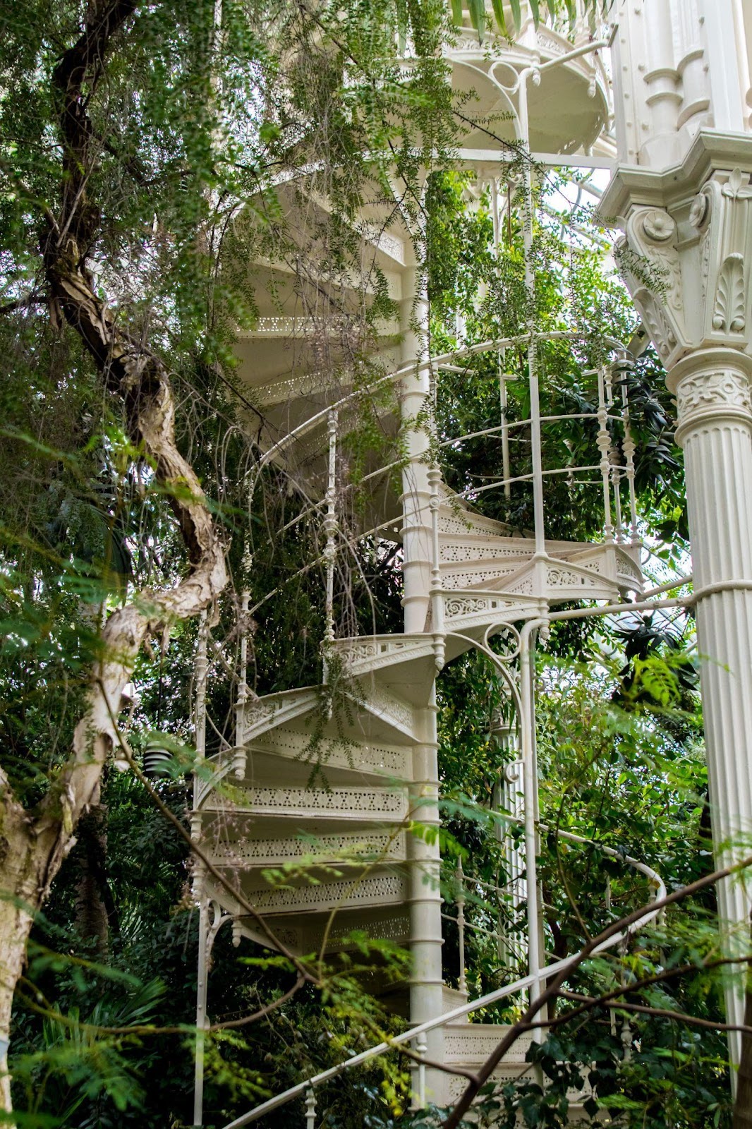 Garden Spiral Staircase