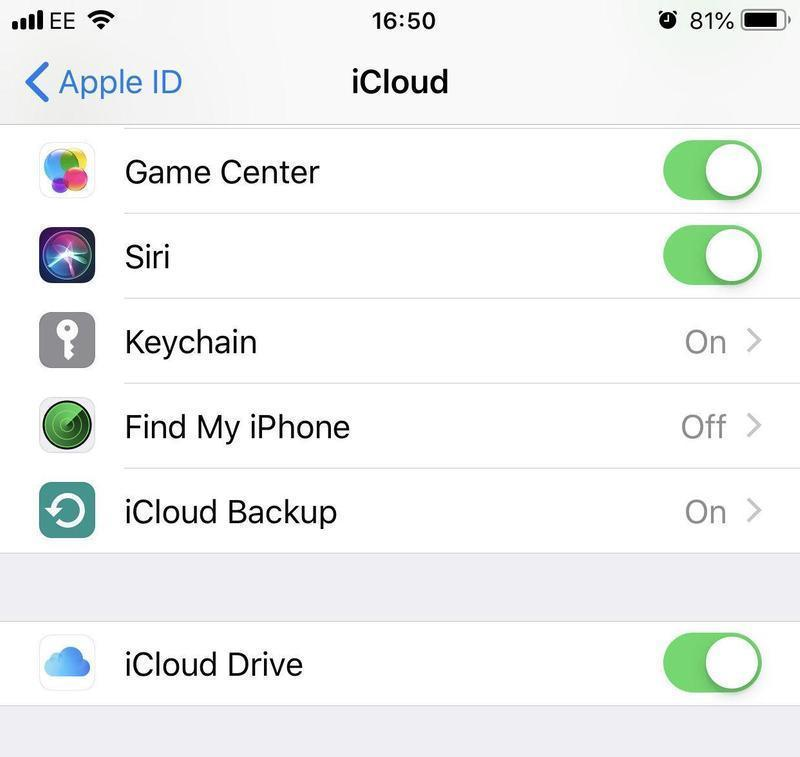 iCloud Backup