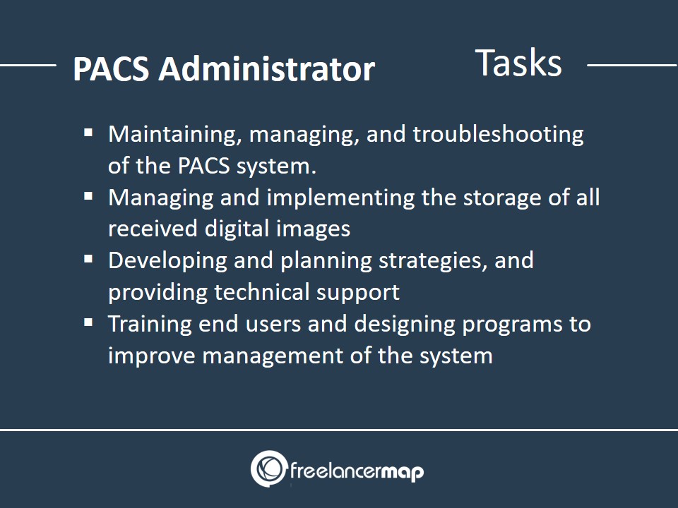 PACS Administrator - Responsibilities