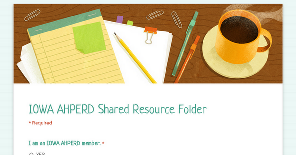 IOWA AHPERD Shared Resource Folder