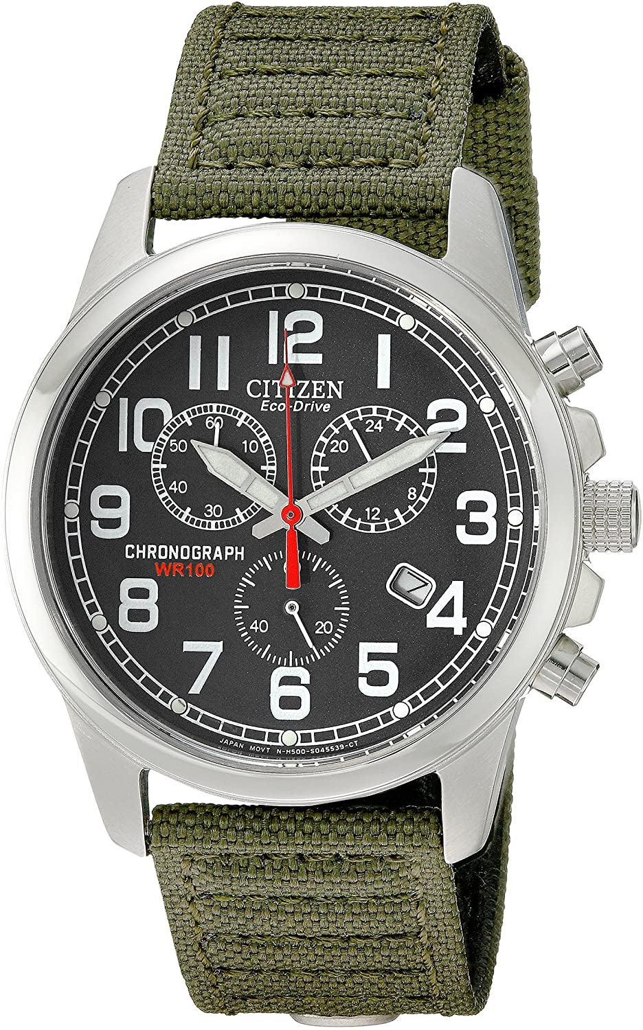 Citizen Men's Military Eco-Drive Chronograph Watches Article