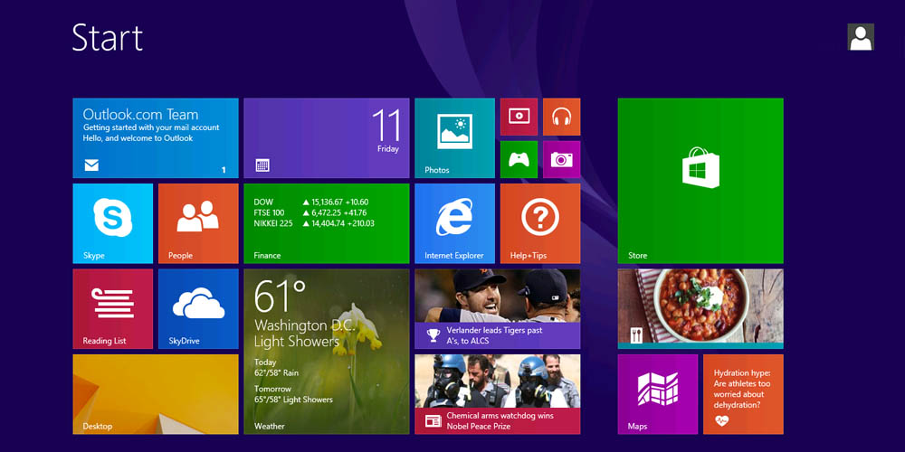 Windows 8 Interface
