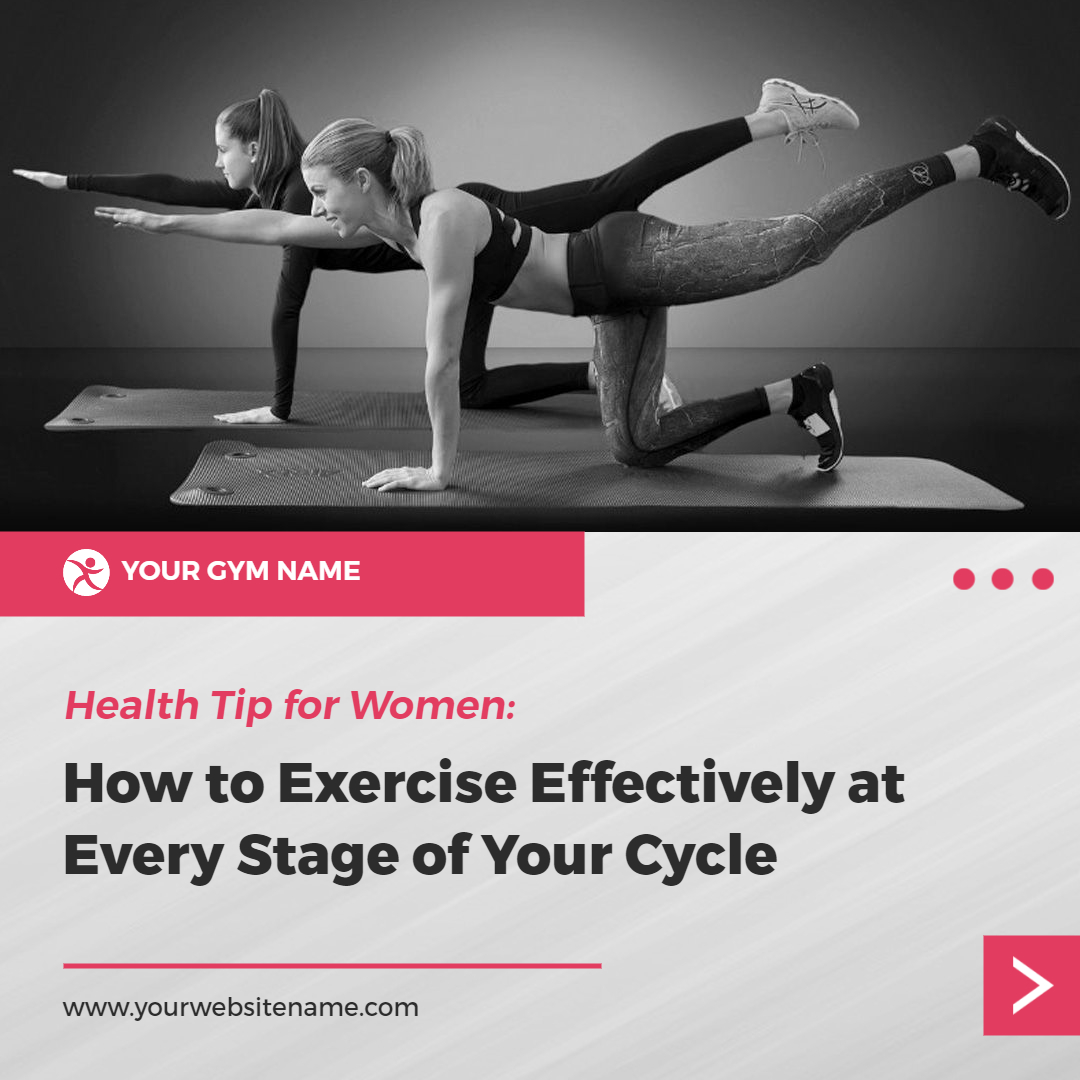 Women's Only Fitness Flyer