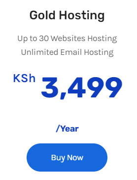 web hosting packages in Kenya