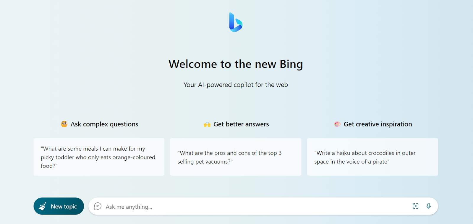 Bing Ai Chatbot