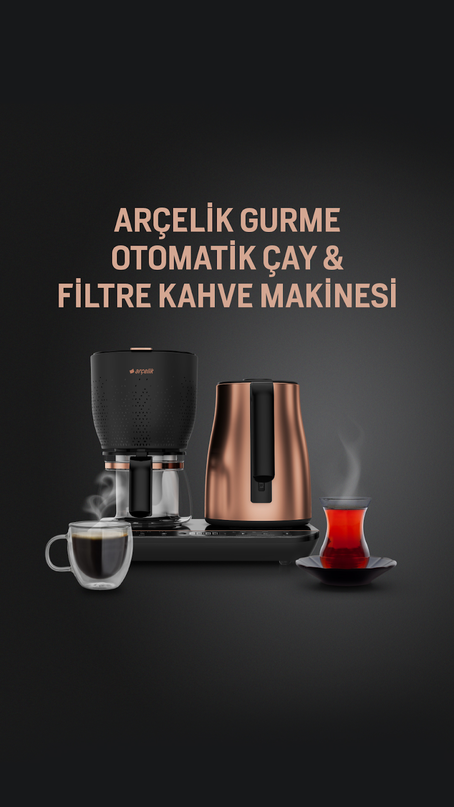 Arçelik Gurme Otomatik Çay & Filtre Kahve Makinesi Fırsatı Ocak 2024 |  Kuponla.com