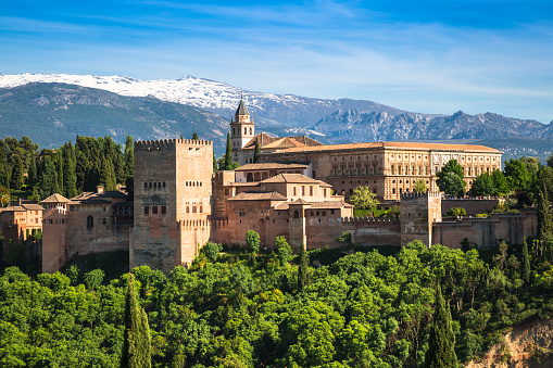 Palais de l'Alhambra à Grenade