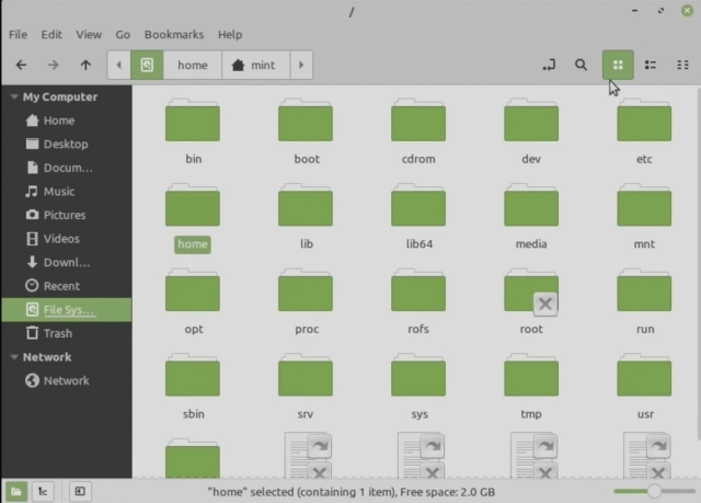 linux mint os