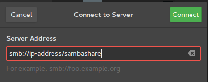 Configure Samba