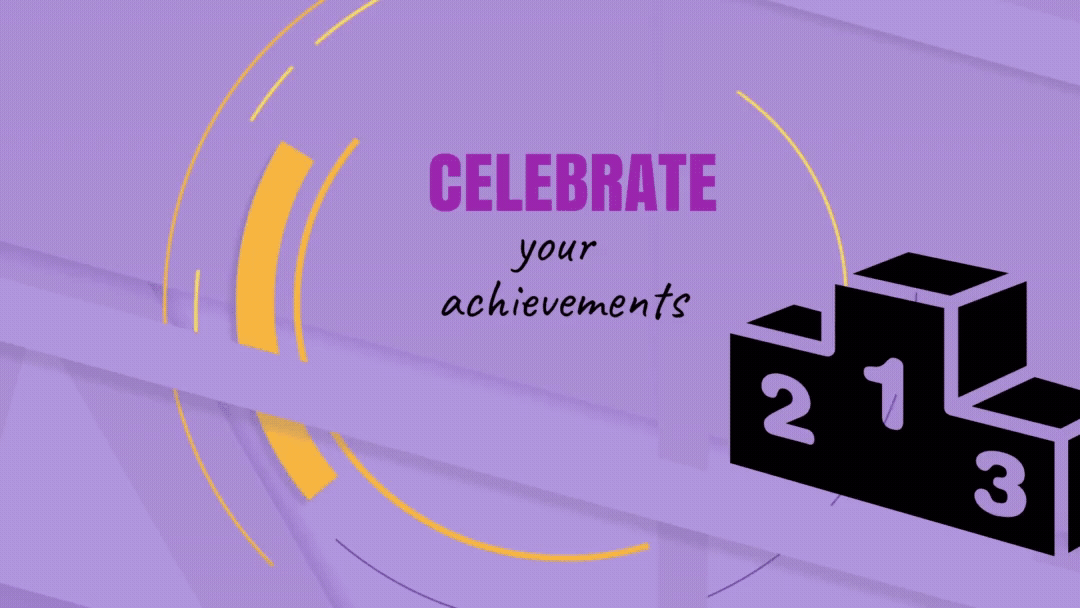 celebrate your achievements animated image 