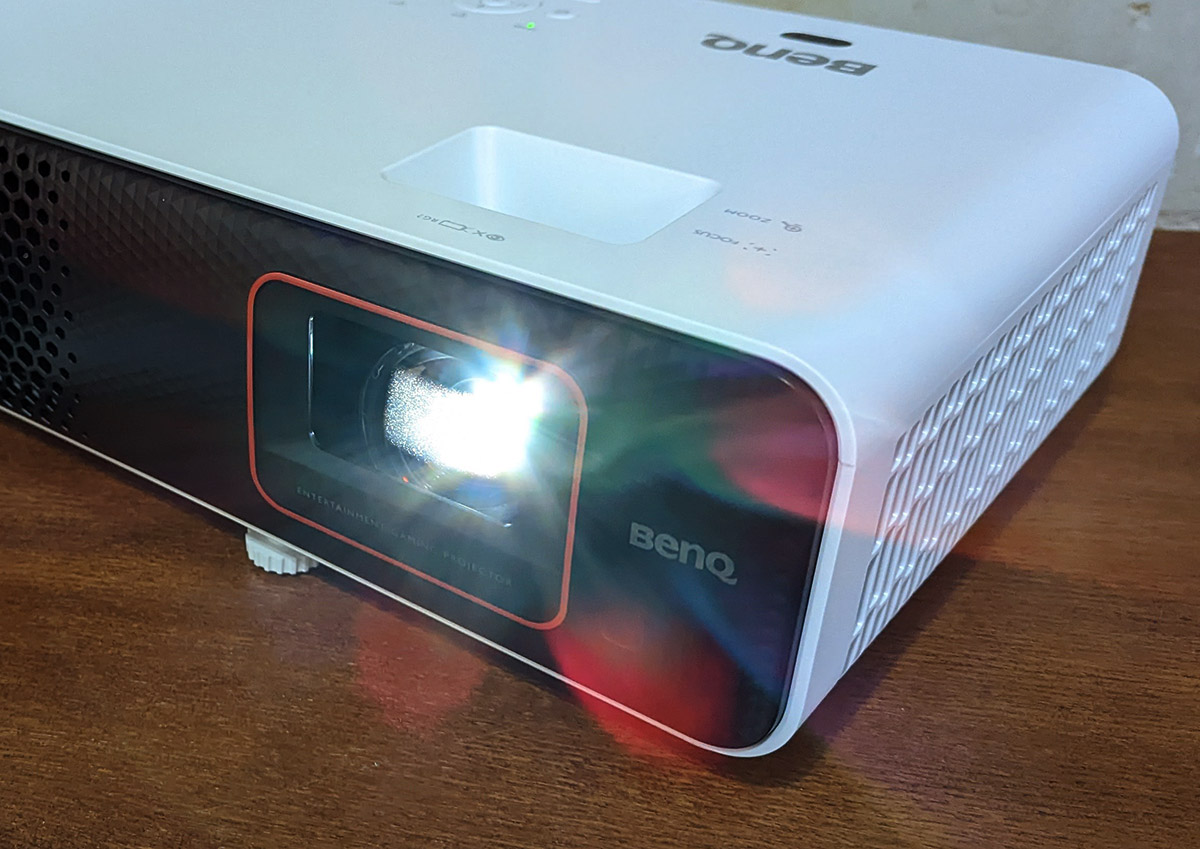 Test BenQ TH690ST : lampes LED