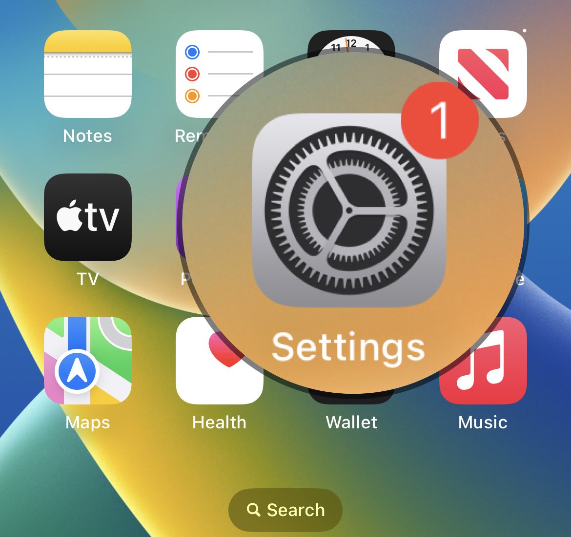 Iphone's settings
