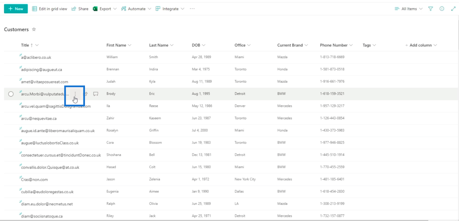 sharepoint choice field