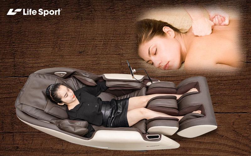 Ghế massage Life Sport LS-500 xoa bóp cơ động và uyển chuyển